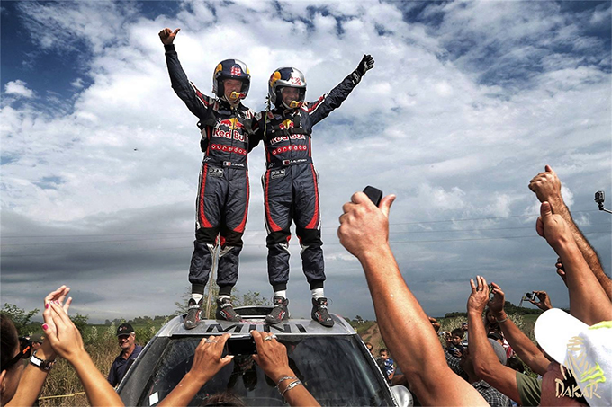 Nasser Al-Attiyah Dakar 2015 win